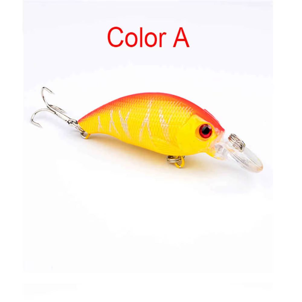 FISHINAPOT Señuelo wobbler duro 7,5 cm para carpas y lucios de pesca - imagen 5