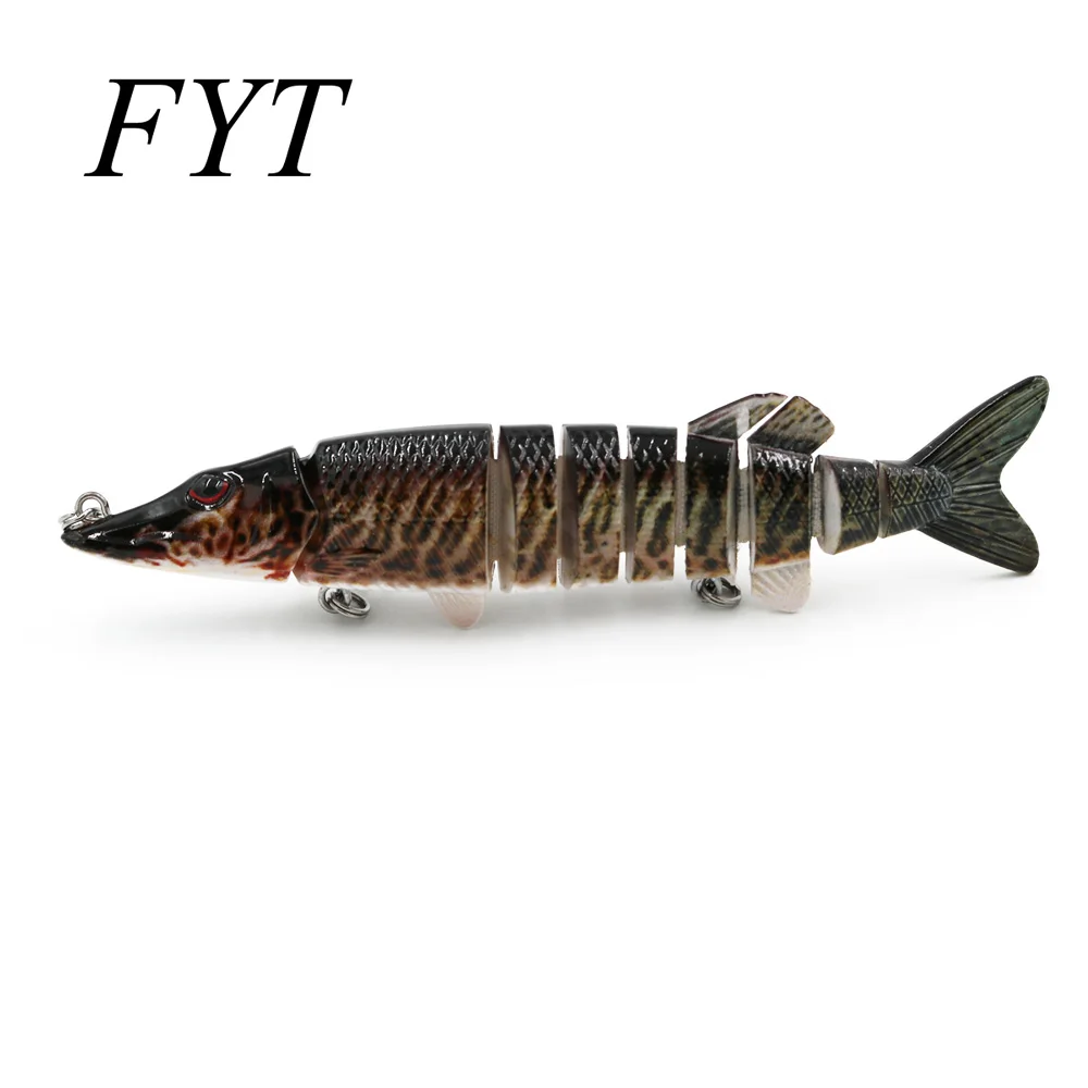 Señuelo Wobbler para Lucio Swimbait Articulado ZX801 - imagen 3