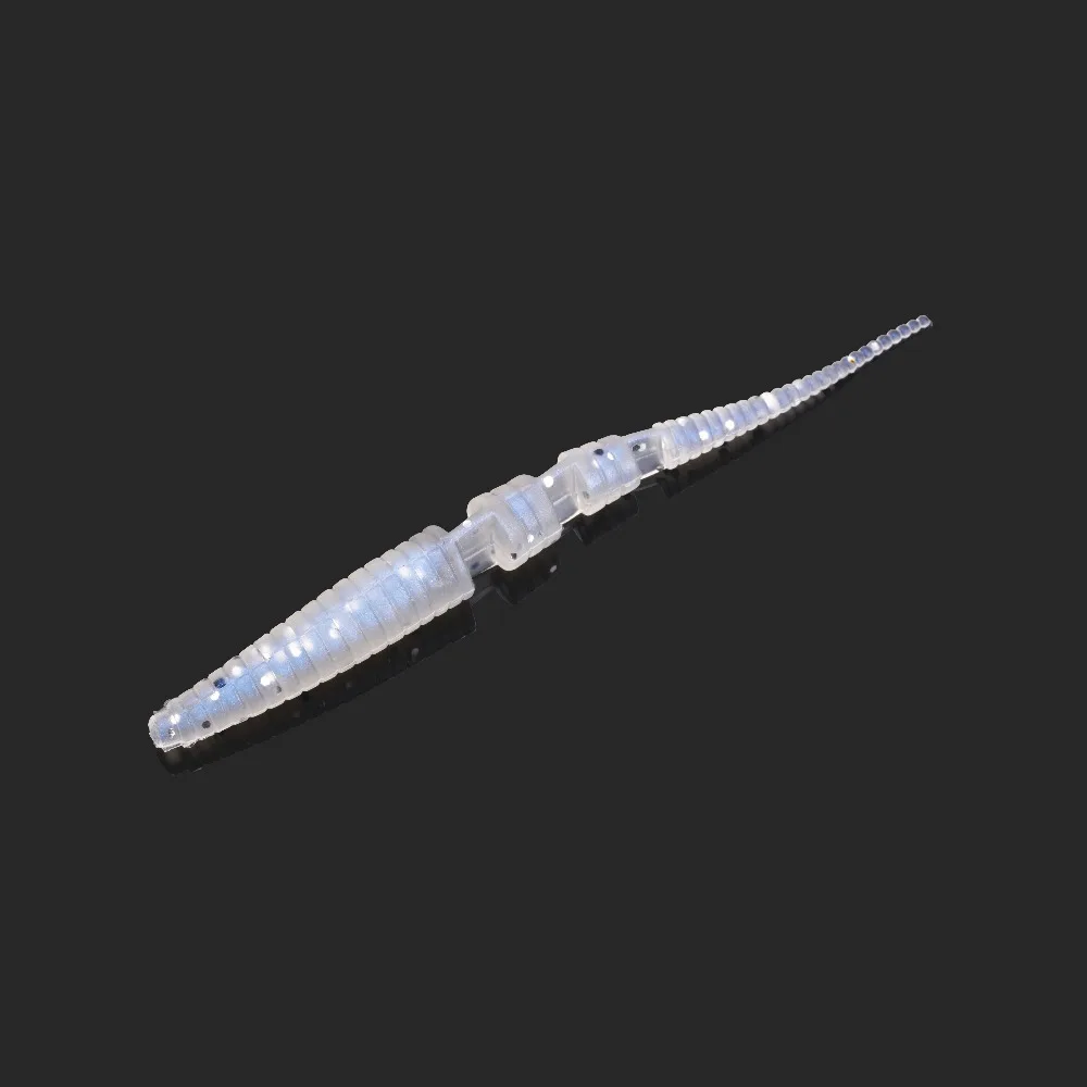 ALLBLUE Vinilos 80mm para pesca spinning – Señuelos flexibles - imagen 5