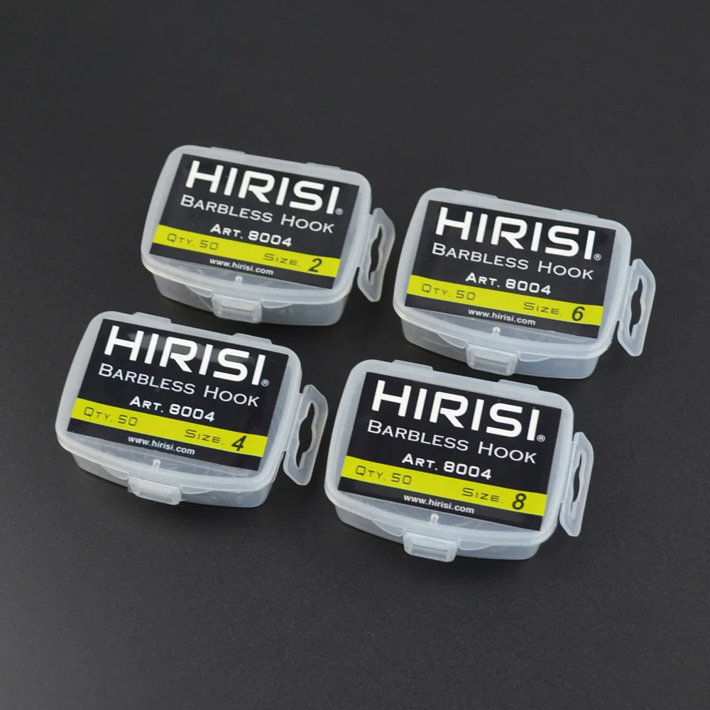 Hirisi Anzuelo para carpa sin muerte, acero alto carbono - imagen 3