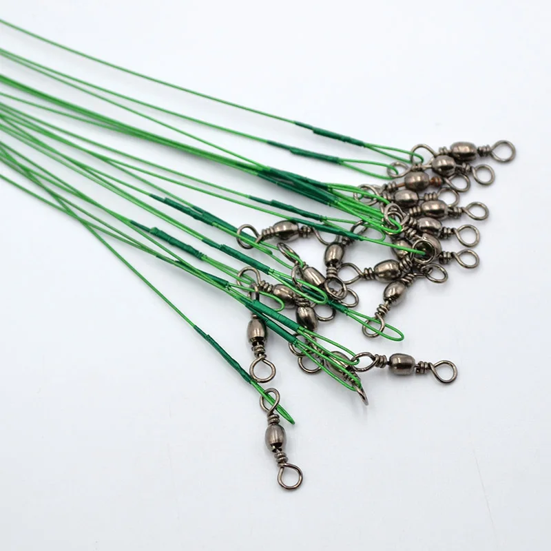 Leader giratorio de acero inoxidable para pesca – Alta resistencia - imagen 3