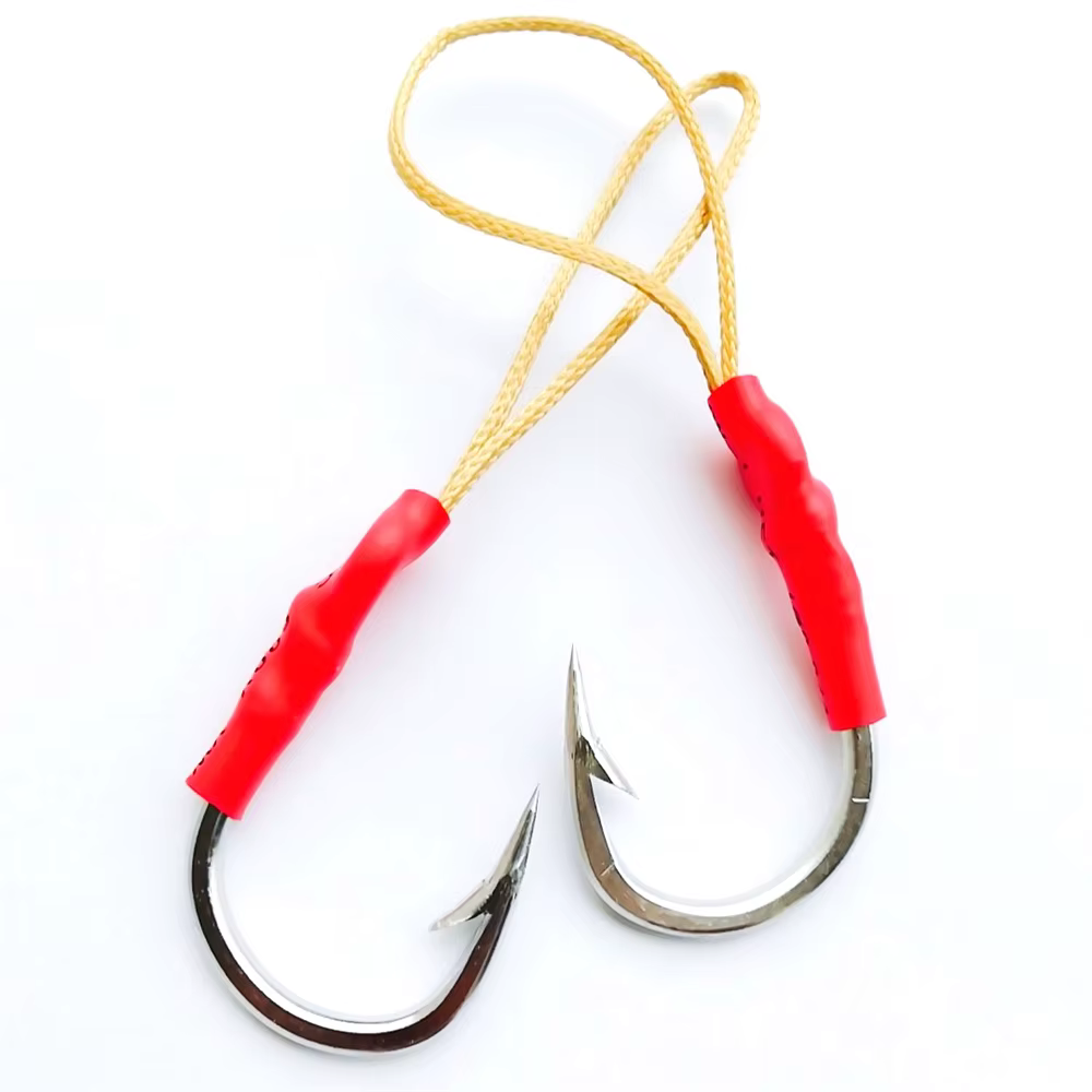 Anzuelos Jigging Acero Inoxidable Gancho Individual Agua Salada - imagen 2