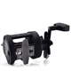 Carrete baitcasting Lizard TSSD negro mano derecha agua salada - imagen 4