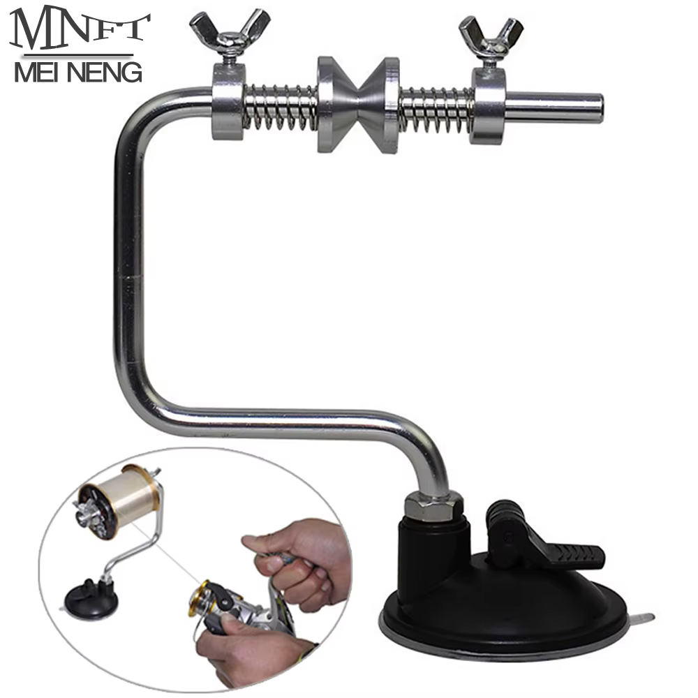 MNFT Control Line Winder Enrollador de sedal aluminio portátil - imagen 2