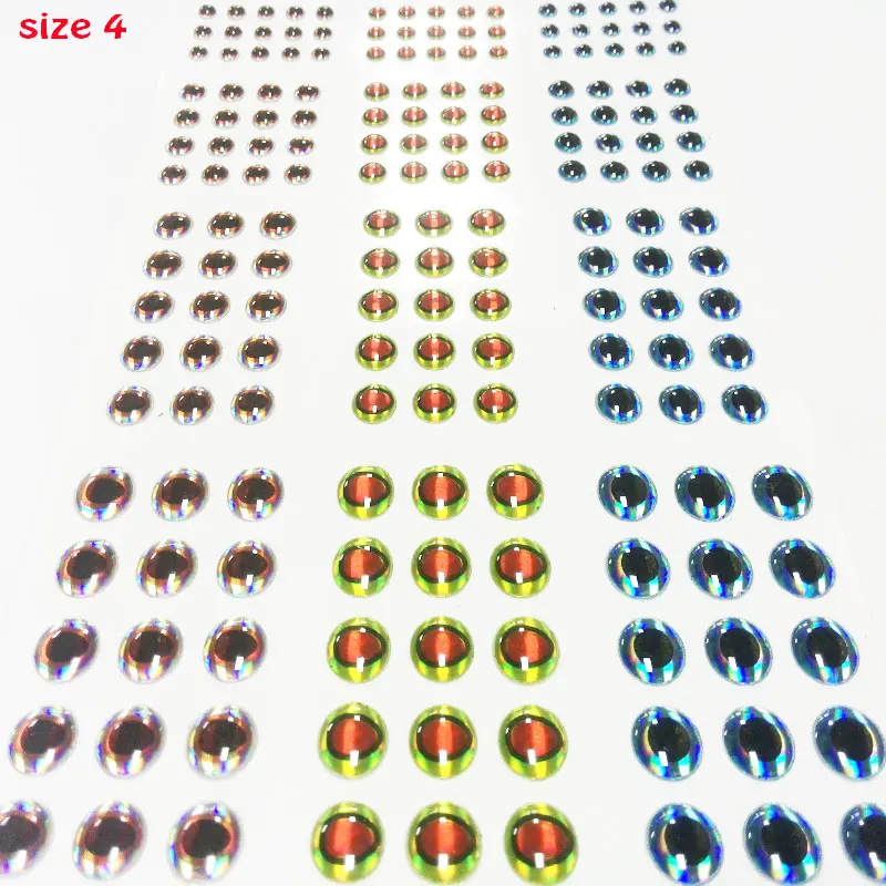 Ojos 3D pez para señuelos de pesca - imagen 2