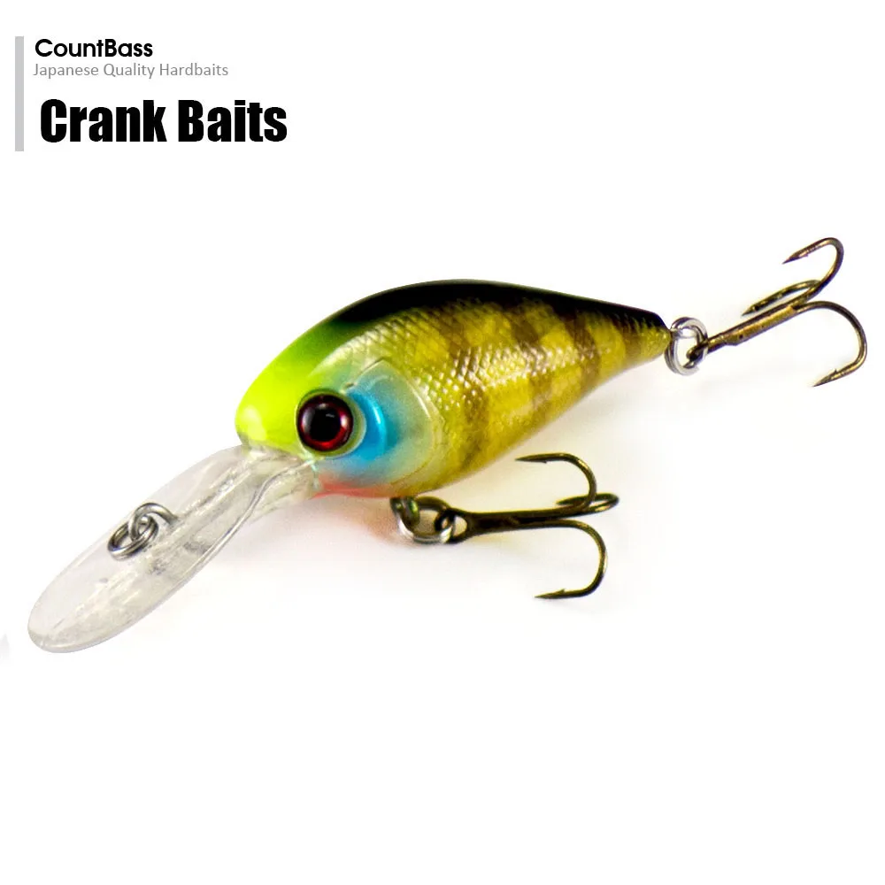 Detalle del labio del crank bait y sistema de anclaje de anzuelos
