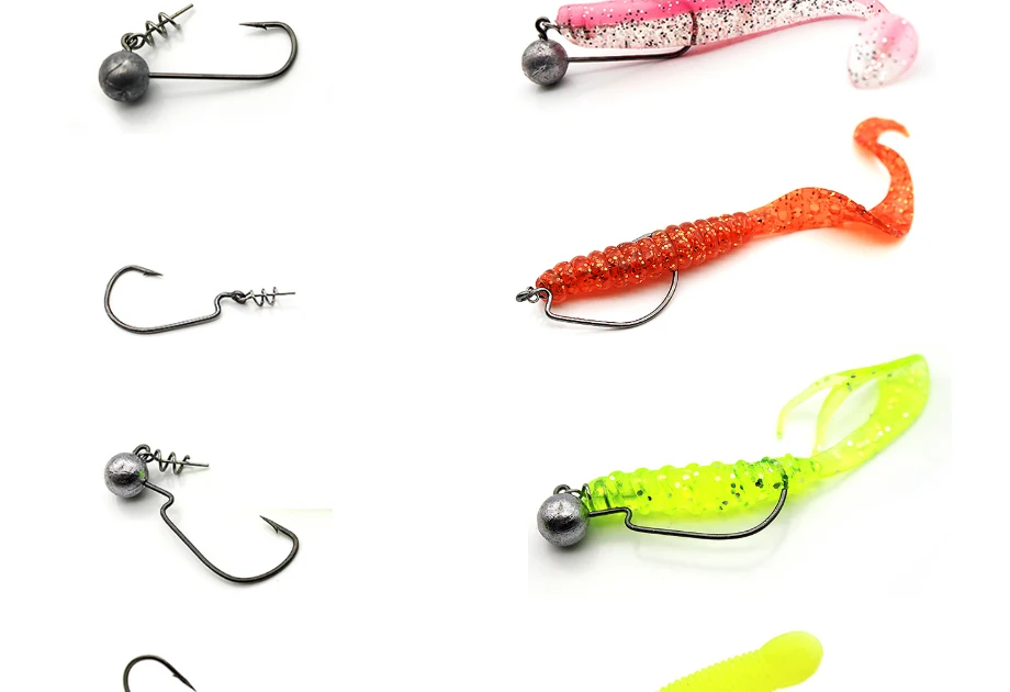 Accesorio de bloqueo en espiral para aparejos de pesca