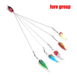 Señuelo Alabama Rig con conector giratorio para lubina