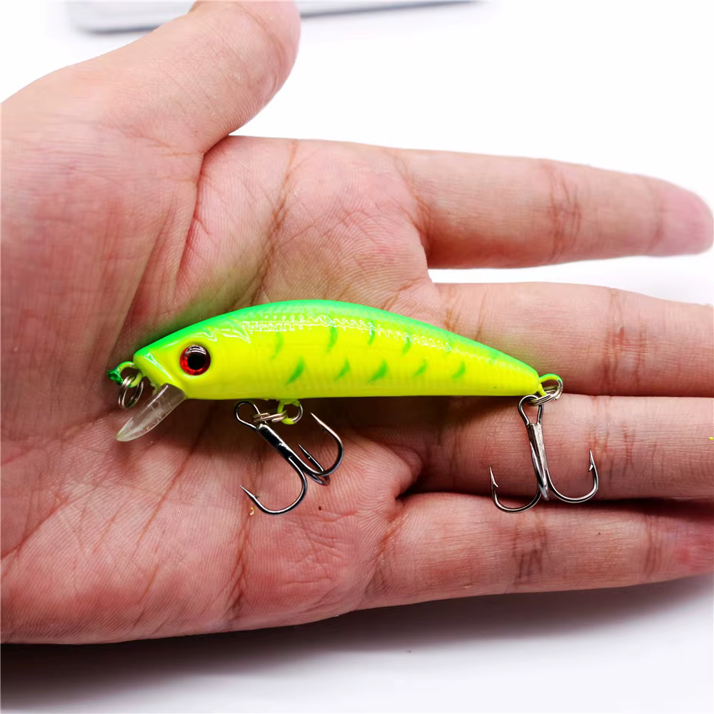 Crankbait Minnow 7cm – Ojos 3D - imagen 3