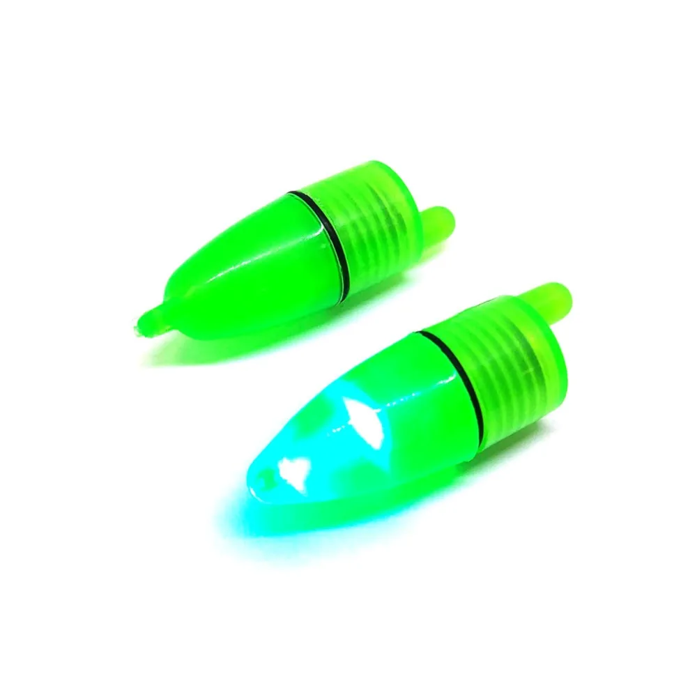 Alarma de picadas doble campana con clip y luz LED para pesca