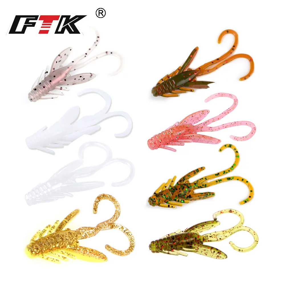 FTK Jig Head Silicona para Bass – Wobbler Swimbait Señuelos Saltwater - imagen 5