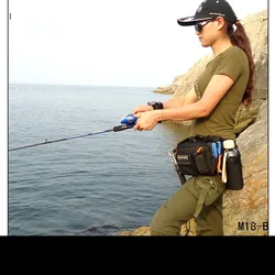 Riñonera Pesca M18 – Funda para Cañas en Nylon 2000D