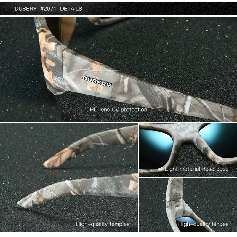 Gafas de Pesca Polarizadas UV400 Camuflaje – Protección Solar - imagen 2