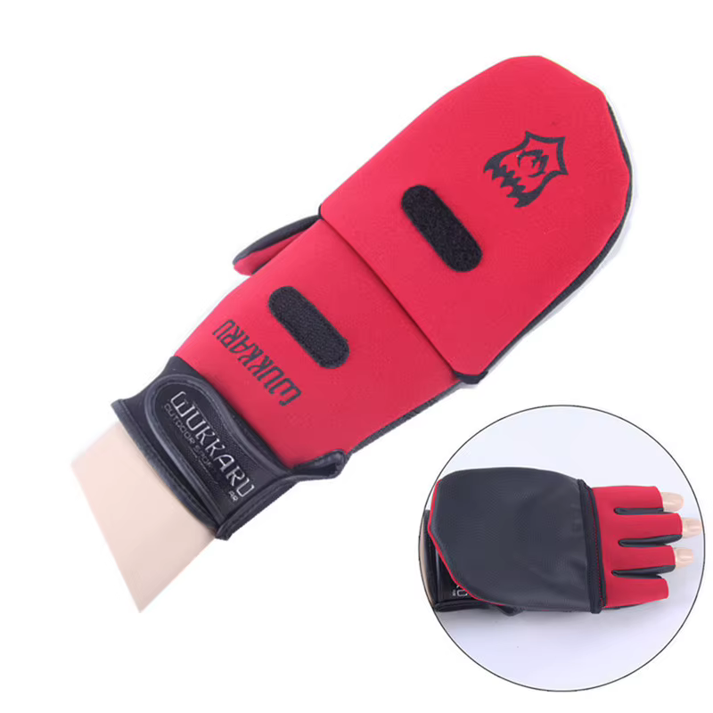 Guantes de Pesca SUNMILE-Wk-06 Invierno PU Impermeables Antideslizantes - imagen 5