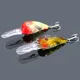 Crankbait Minnow hundimiento lento para lubina con rueda de agua