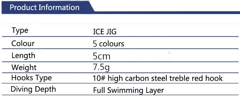 Señuelo en acción bajo el hielo