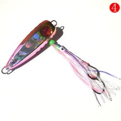 Jig Head para pesca de fondo: plomo metálico con jigging potente