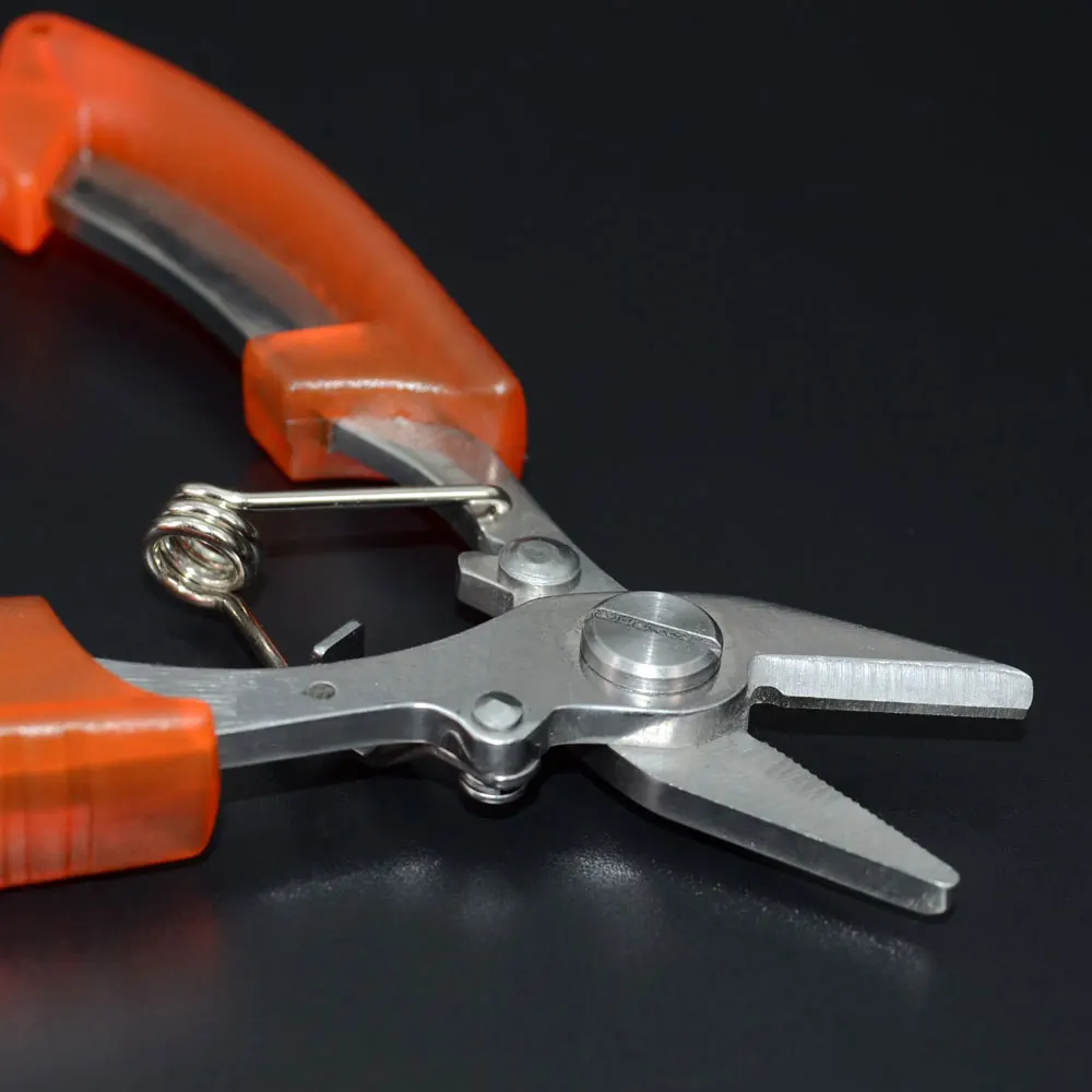 Tijera Desaparejos Acero Inoxidable Profesional para Pesca