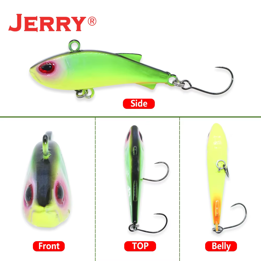 Jerry Pepper-Micro Wobbler VIB – Señuelo hundimiento 40mm para trucha - imagen 4