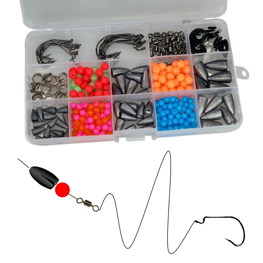 THKFISH Kit Texas Rig con plomos para vinilo - imagen 3