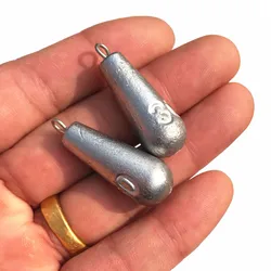 Plomo gota pesca 10-60 g - accesorios de señuelo y aparejos.