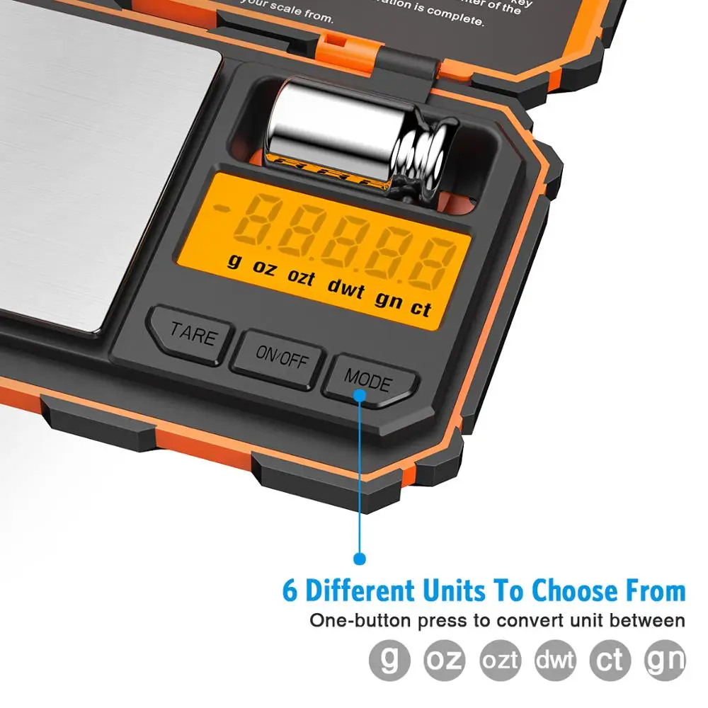 Báscula digital de bolsillo para pesca – Balanza portátil de precisión - imagen 3