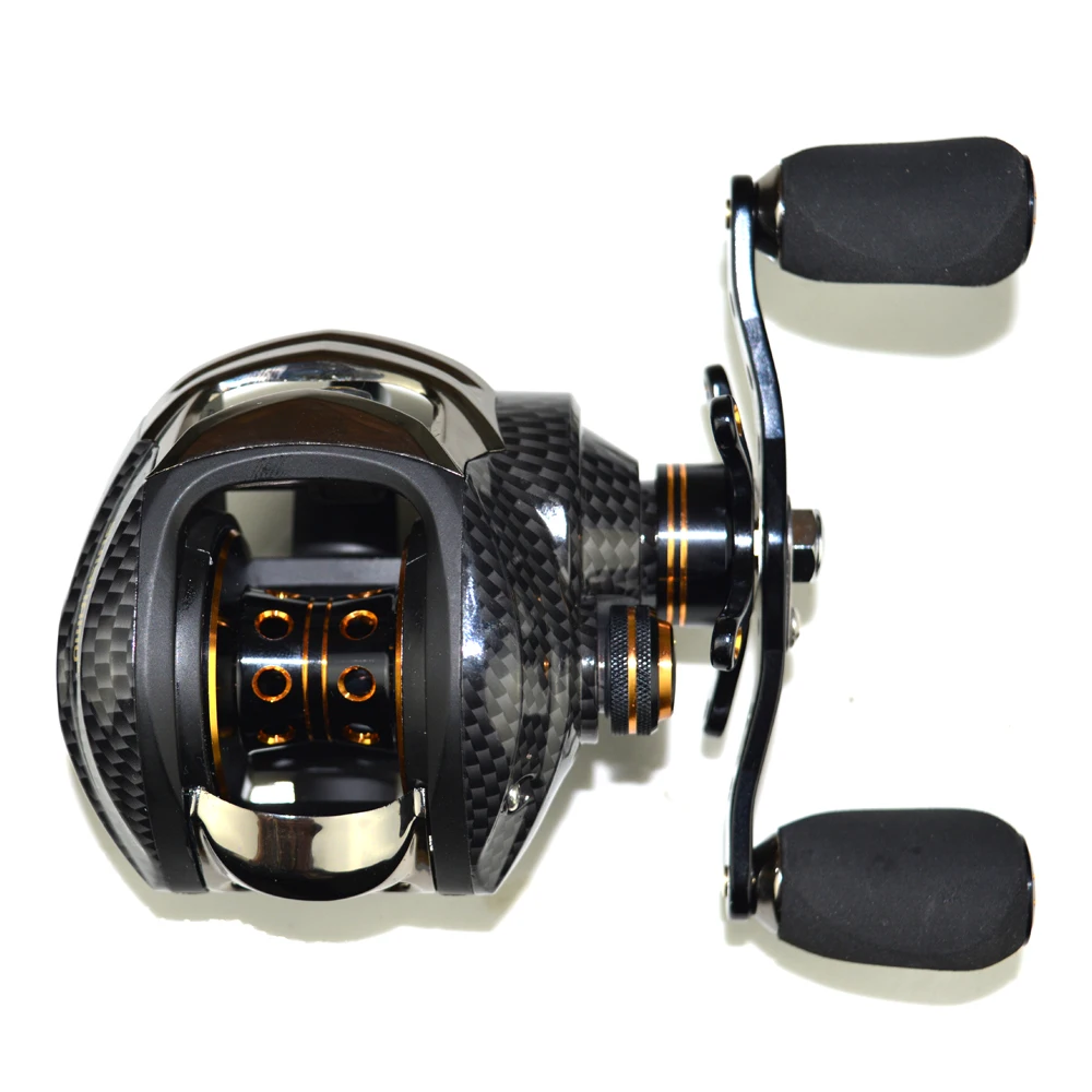 Carrete baitcasting ambidiestro sistema freno dual - imagen 5