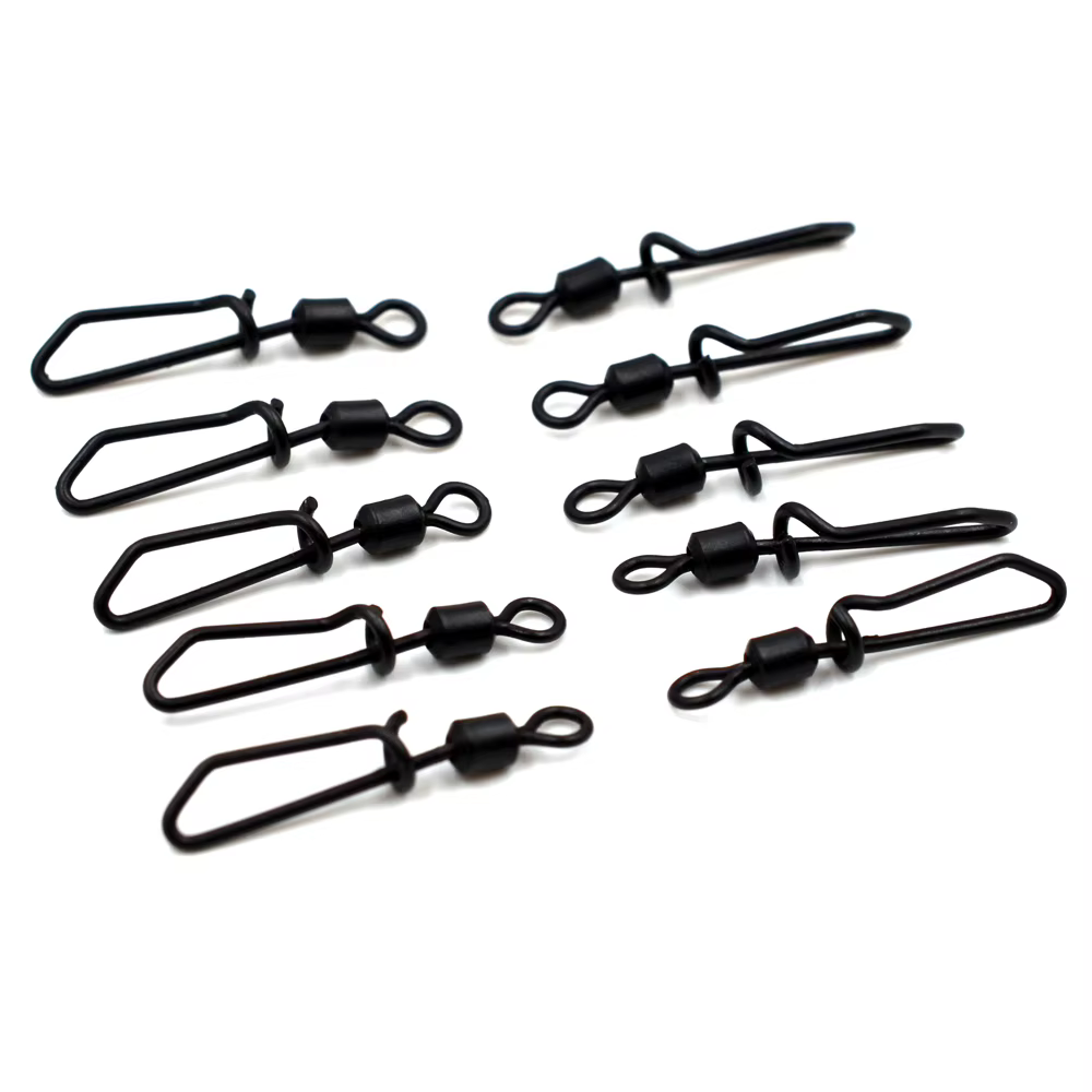 Swivel MNFT con clip de cambio rápido – Acero inoxidable níquel negro - imagen 4