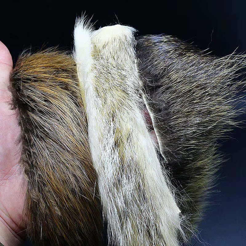 Prime Pelo Nutria Castor Tejón – Atado Streamer Agua Salada - imagen 5
