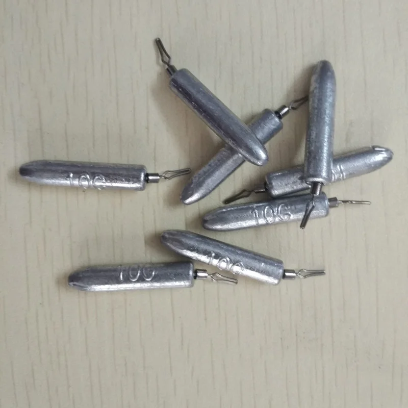 Plomada Wacky de plomo cilindro rápido para señuelos - imagen 2