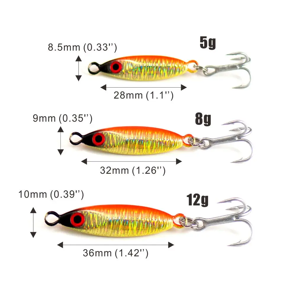 Countbass Mini Jig Metal – Micro Jigging desde costa para lubina - imagen 2