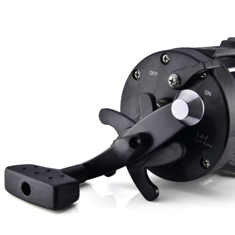 Carrete baitcasting Lizard TSSD negro mano derecha para agua salada - imagen 5