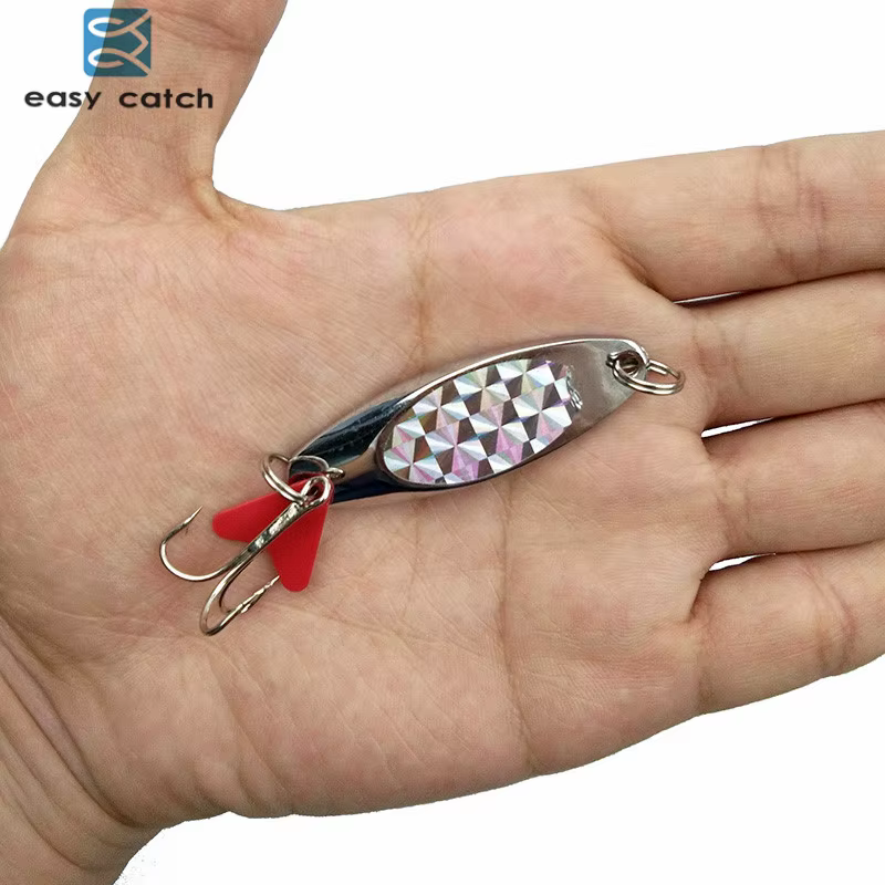 Cebo Giratorio Easy Catch para Trucha – Plata, Metal Duro - imagen 3