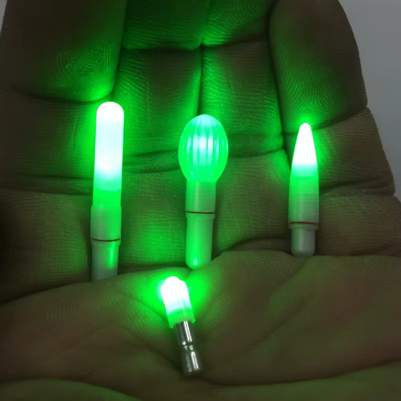 Palo de luz electrónico para pesca nocturna vista frontal