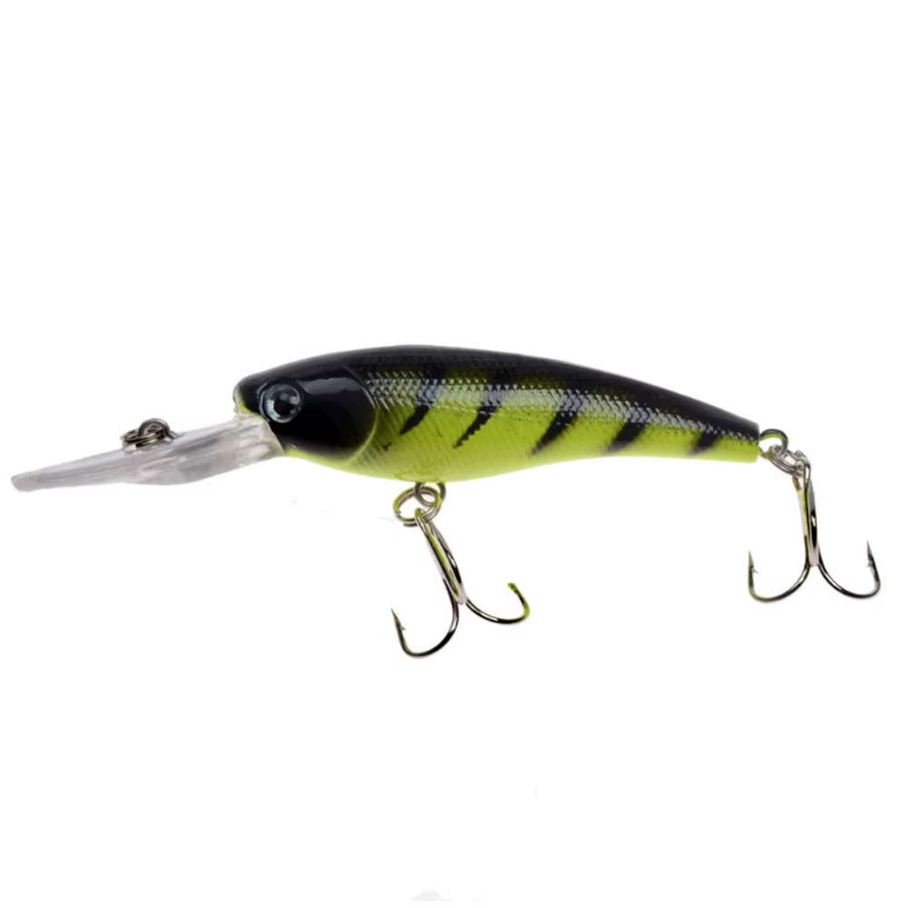 Señuelo Wobbler Crankbait con Ojos 3D para Lubina