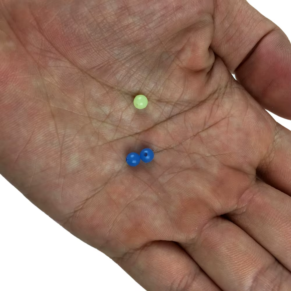 THKFISH Cuentas luminosas de pesca – Brillan en la oscuridad 4mm - imagen 5