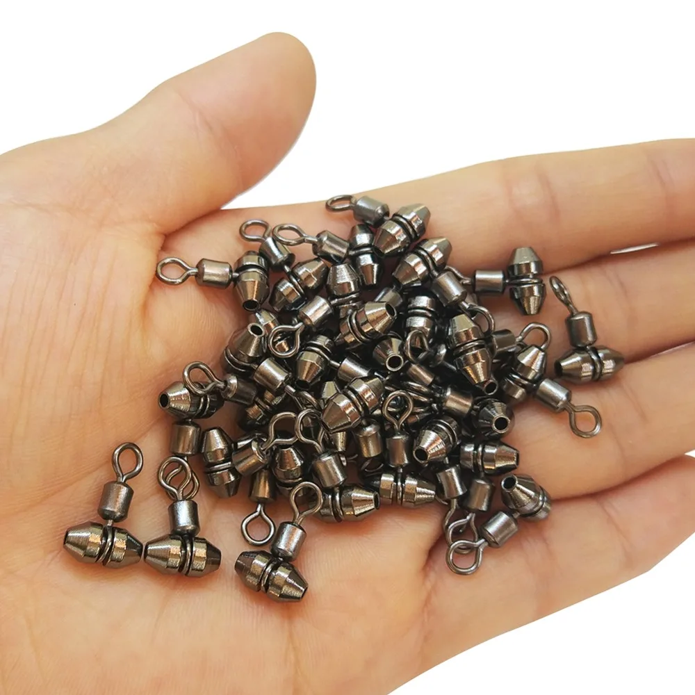 Triple giratorio para pesca de carpa con conector de acero inoxidable - imagen 3