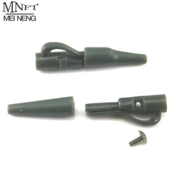 MNFT Kit Aparejos Carpa Pesca con Clips Plomo Seguridad Tubos Goma