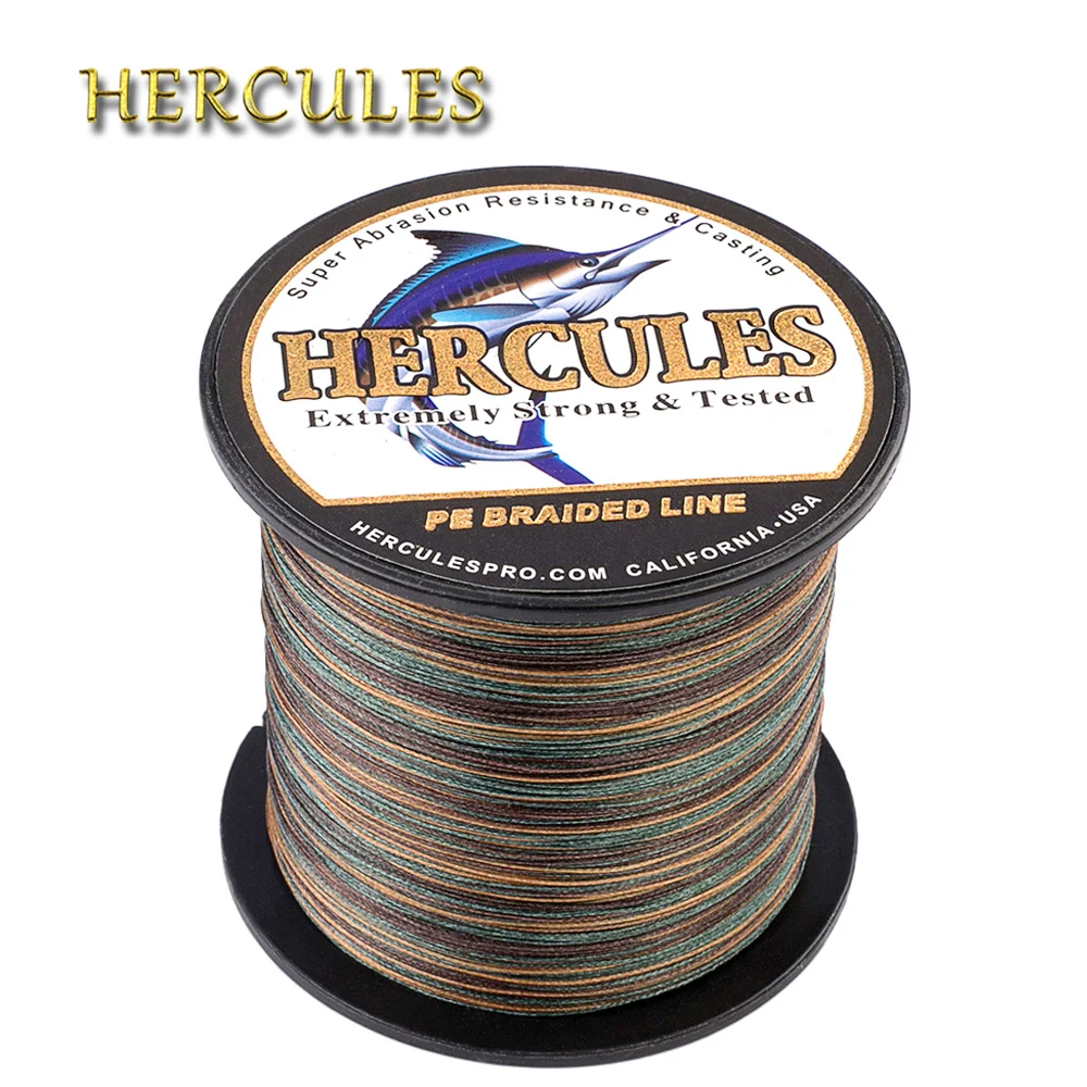 Sedal trenzado Hercules 8 hebras – Camuflaje para pesca de carpa