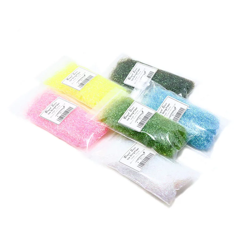 Material de atado de moscas Ice Wing e Ice Dub para ninfa - imagen 2