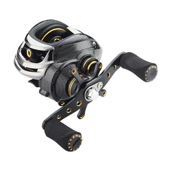 Carrete Baitcasting 7.0 Doble Freno Agua Salada