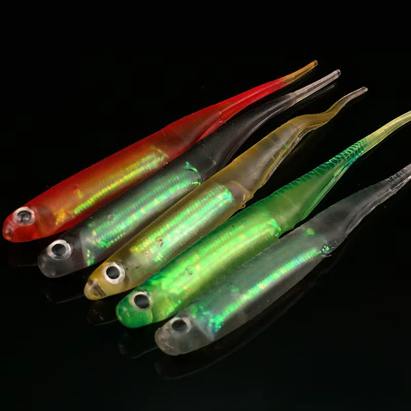 Señuelos arcoíris de pesca – cebo suave hecho a mano - imagen 4