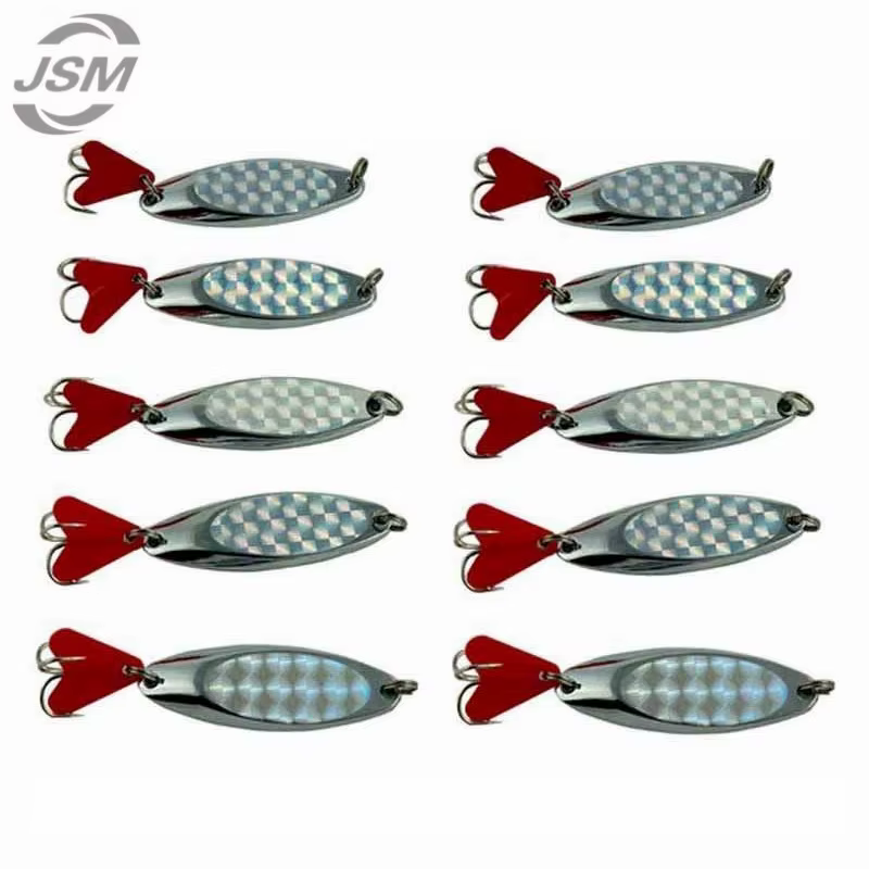 JSM Señuelo Cuchara Giratoria Plata – Para Curricán - imagen 2