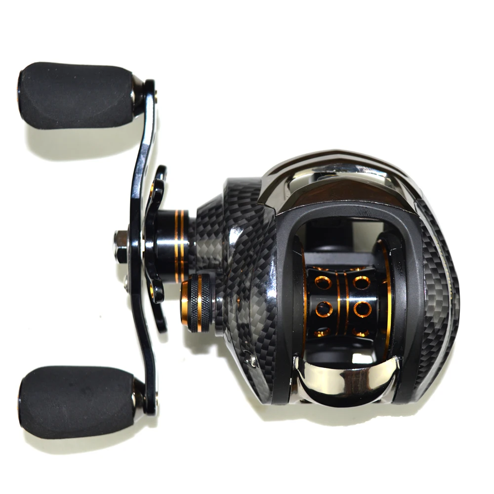 Carrete baitcasting ambidiestro sistema freno dual - imagen 5