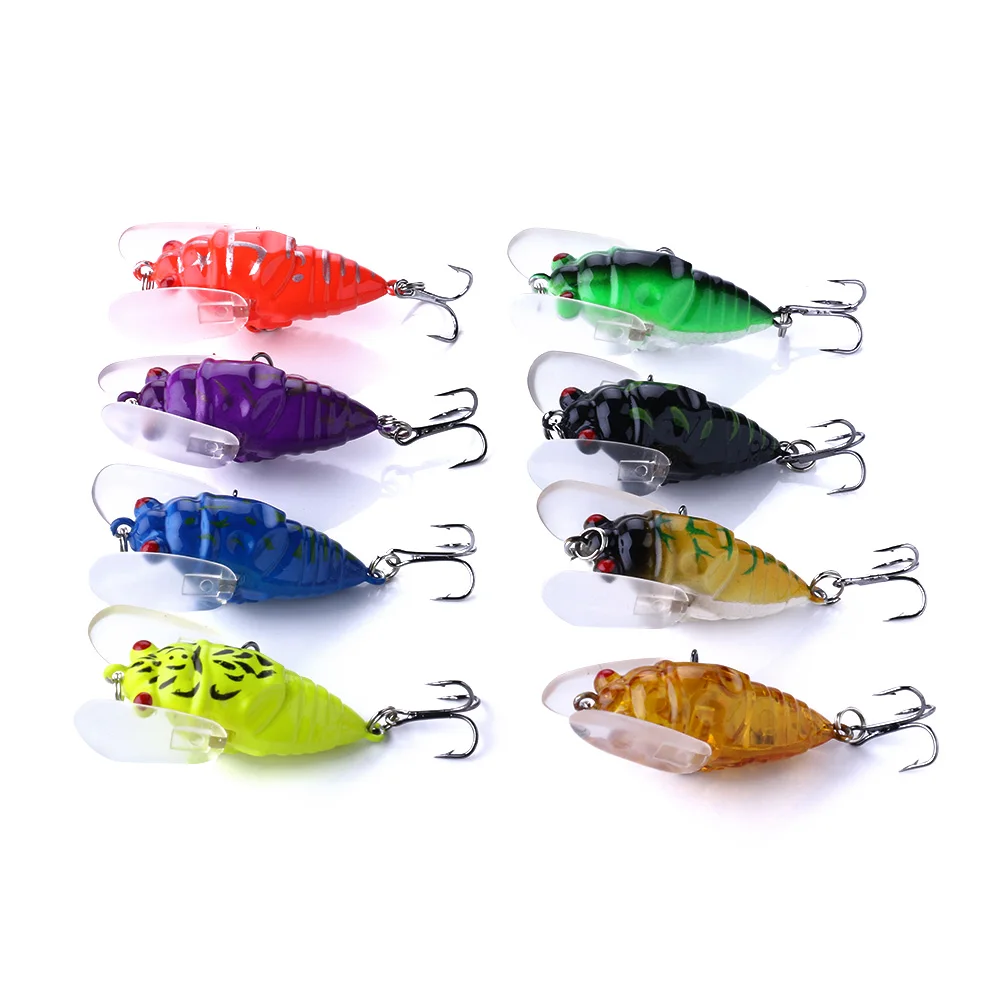 Señuelo crankbait en vista frontal
