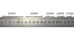MNFT Vástagos Articulados de Acero Inoxidable Kit Montaje Moscas