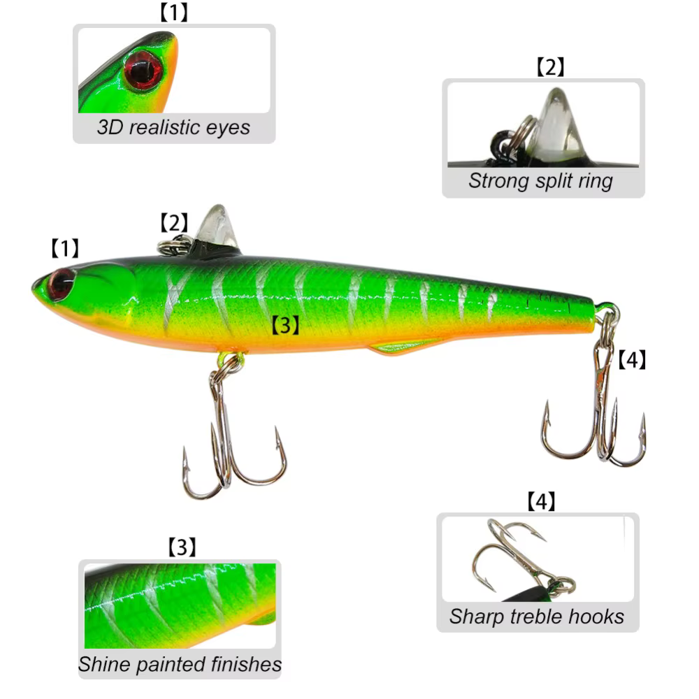 Minnow Infot Wobbler 9 cm para Lucio – Señuelo duro tipo Swimbait - imagen 4