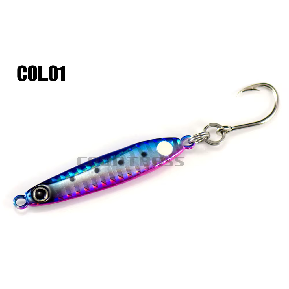 Countbass Jigg Metal – Señuelo 20-40g con anzuelo VMC para lubina - imagen 3
