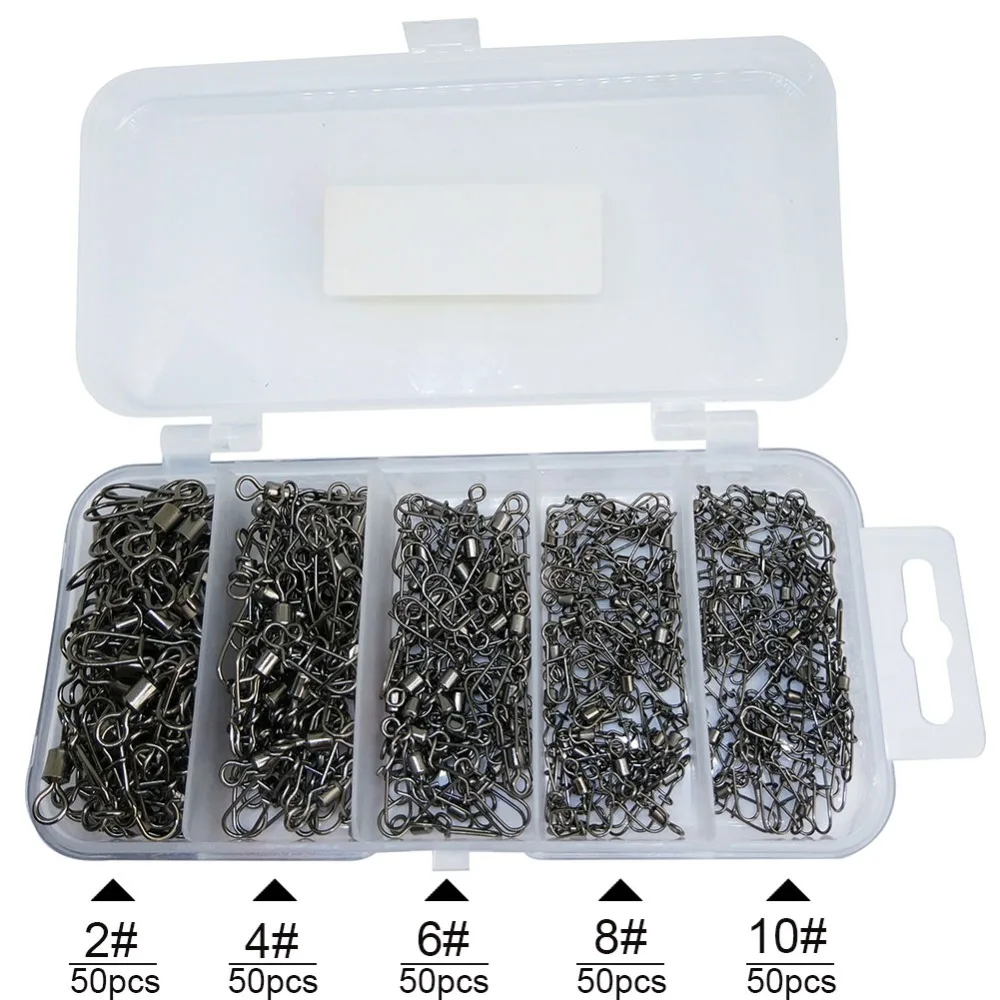 Eslabones giratorios con gancho a presión para carpa y feeder - imagen 5