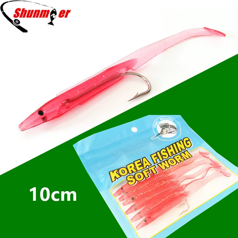 Sunmile Anguila 10 cm – Vinilo blando para depredadores - imagen 3